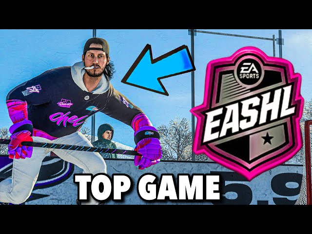 NHL 25 EASHL VS A TOP 10 PLAYER🏒