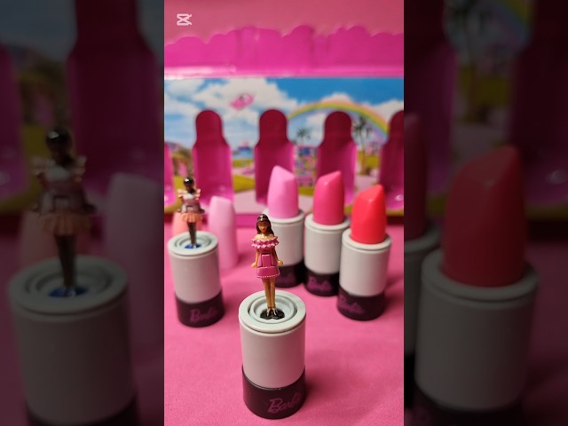 ASMR Barbie 💃🏻💃🏼💃🏿 Mini Land 💄 #asmr #unboxing #barbie