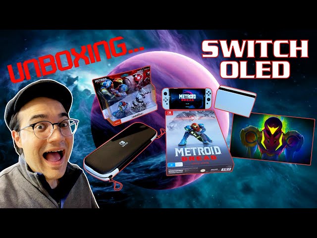 OLED Switch, Accessories & Metroid Dread: Special Edition [4K]