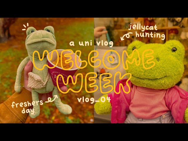 uni welcome week | a froggie vloggie