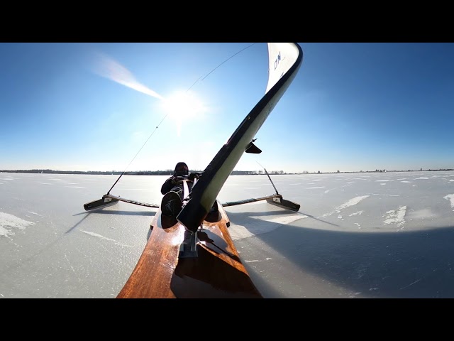 Ice Sailing with Kalle Coster