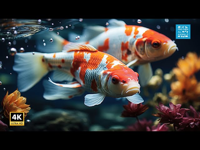 Relaxing Aquarium 4K Live 🐠 11 Hours of Coral Reef and Tropical Fish with Calming Music