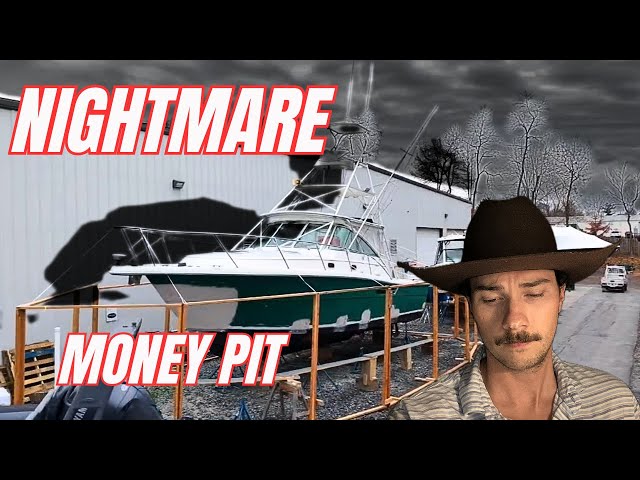 I WILL NEVER FINANCIALLY RECOVER FROM THIS | 2000 Pursuit 3400 BOAT RESTORATION | Major Hull Repair