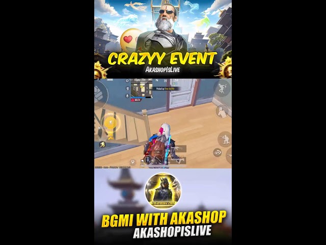 Back with desi squad 🥲😁AKASH OP  IS LIVE - BGMI ❤️🔥