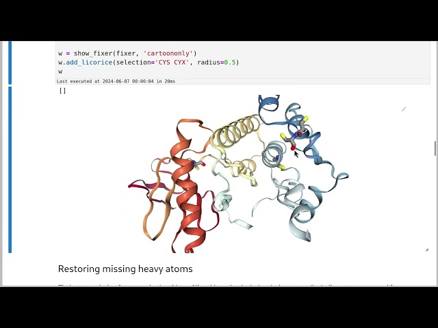 Protein Preparation in Jupyter - 2024 Mini-Workshop