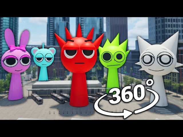 VR 360° Incredibox Sprunki Movie Compilation!