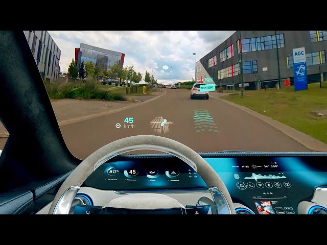 Head-up Display (HUD) from AGC Automotive