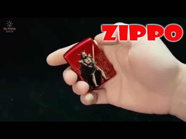 How to skillfully and creatively turn and turn on zippo - tutorial 13 (P77)