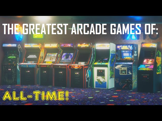 The 20 Greatest Arcade Games Of All-Time!