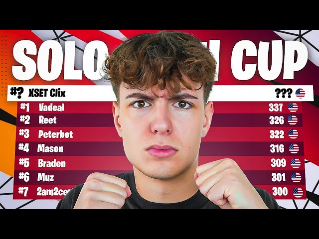 Clix Solo Cash Cup Finals 🏆 | 2/6