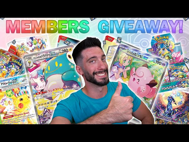 POKEMON LIVE RIP&SHIP! MEMBERS GIVEAWAY STREAM! PRISMATIC EVOLUTION GIVEAWAY #pokemon #card #opening