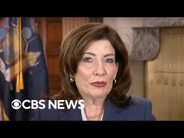 Gov. Kathy Hochul says Trump can't "just come in and bully" Democratic governors around