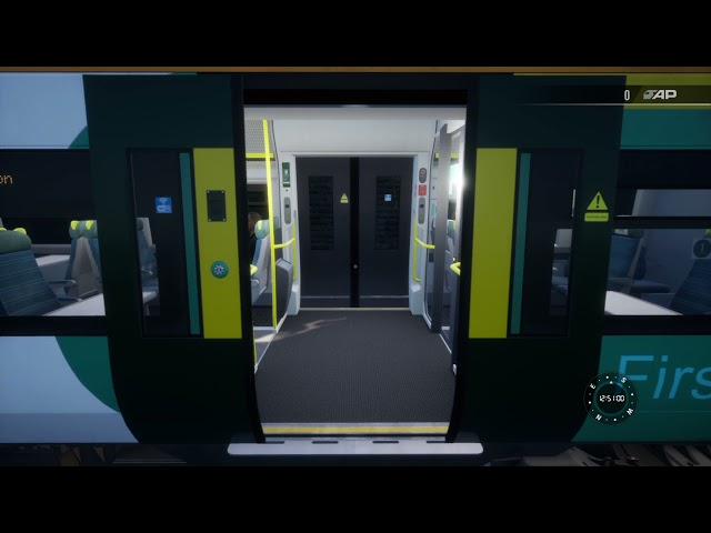 Southern Class 377 Doors closing