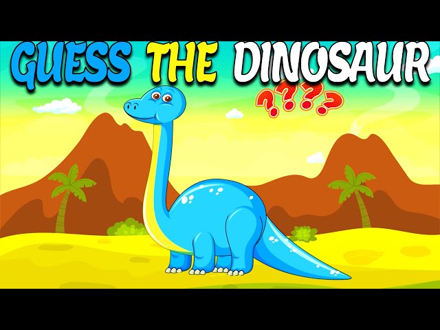 Dinosaurs For Kids🦖🦕 - Learning Dinosaur Names For Toddlers