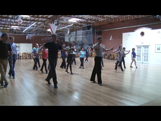 Tytus Bergstrom teaches detailed Cha Cha Locks PLUS: Samba - Rumba - Jive - Paso Doble