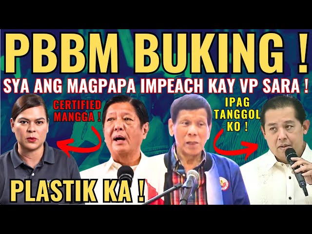 BUKING ANG SKRIPT NI PBBM! SYA PARIN MAGDEDESISYON SA IMPEACHMENT NI VP SARA!