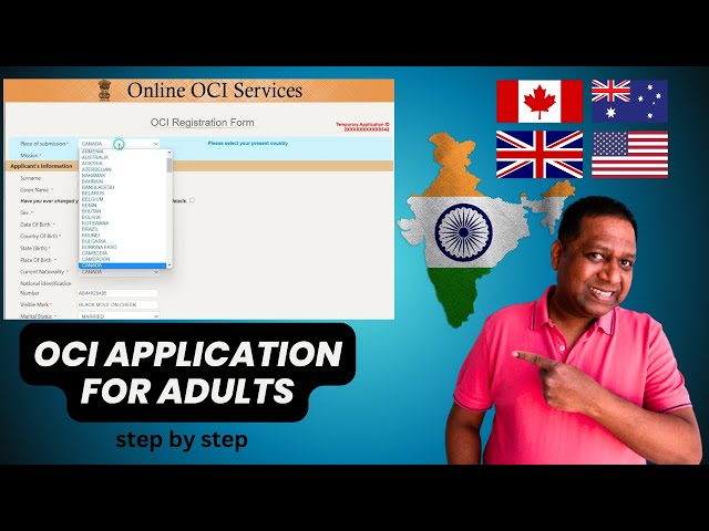 OCI Application Step-by-Step Process | How to Apply for OCI Card | Complete Guide