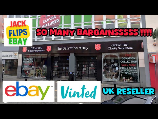 So much Profits in the charity shops - UK EBay & Vinted reseller