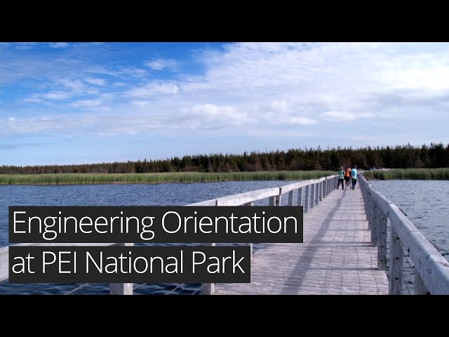 Engineering Orientation at PEI National Park - Greenwich