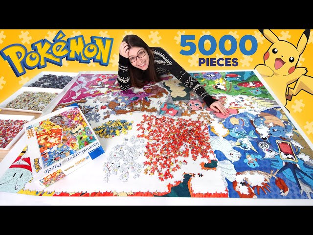 I attempted the 5000 Piece Pokémon puzzle 😳