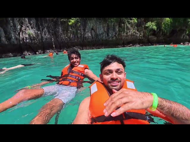 DAY 2 PHI PHI ISLAND TOUR (4K)  MALAYALAM VLOG