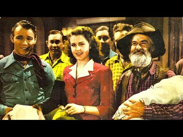 SUNSET SERENADE - Roy Rogers, George 'Gabby' Hayes - Full Western Movie / English