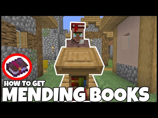 How To Get MENDING BOOKS In MINECRAFT 1.21