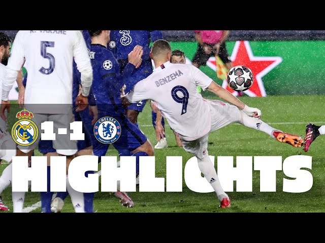 AMAZING Benzema goal! | Real Madrid 1-1 Chelsea | HIGHLIGHTS (UCL)