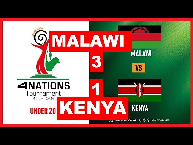 MALAWI VS KENYA UNDER 20