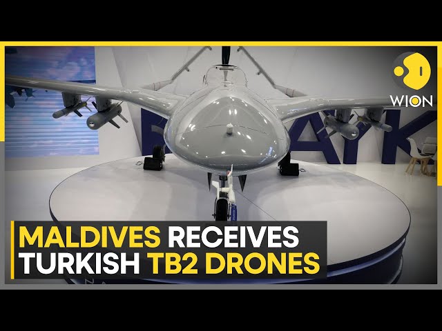 Maldives receives Bayraktar TB2 drones from Turkey to patrol maritime area | World News | WION