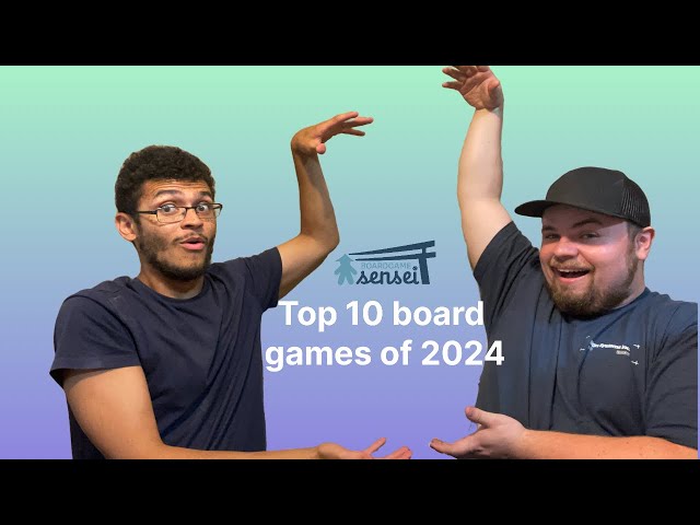 Top ten board games of 2024