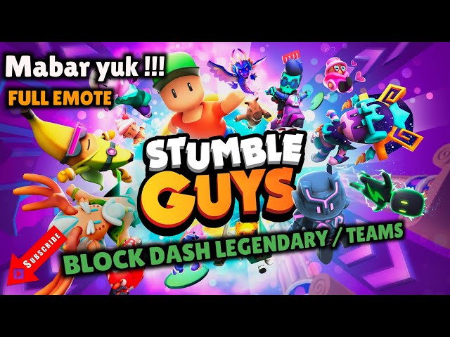 LIVE STREAMING STUMBLE GUYS - LEGENDARY BLOCK DASH SERVER ASIA #stumbleguys #blockdashonly #shorts