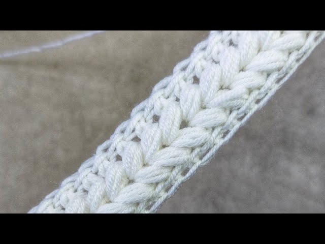 How to make a Crochet Belt:quick and easy crochet stitch #crochet #howtomake