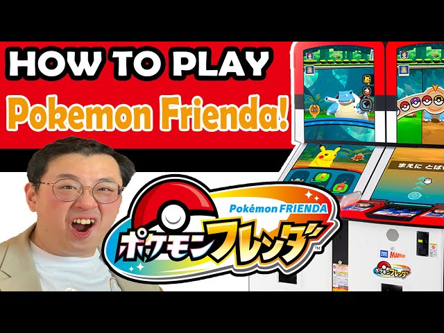 Playing the BEST Pokemon Arcade Game! FRIENDA Edition.