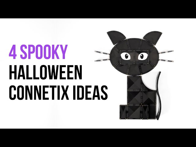 CONNETIX Magnetic Tiles Halloween Play Ideas!