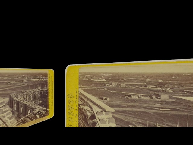 Sacramento City from new Capitol Building, 1868 (VR 3D still-image)