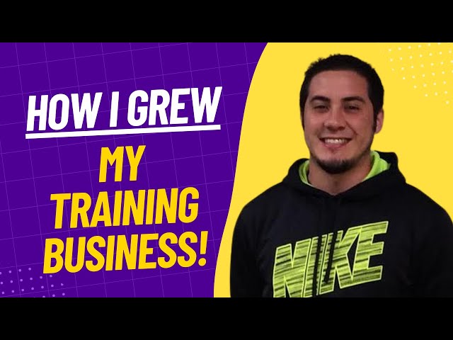 What few things helped my sports performance business grow?