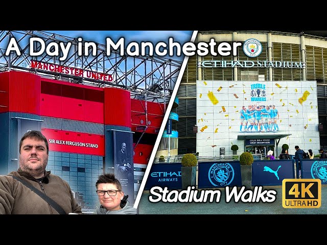 Walking the Canals of Manchester ... and some Football Stadiums