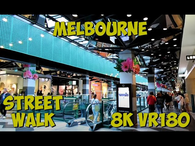 Come for a walk through the Melbourne Central Shopping Centre Part 1 8K 4K VR180 3D Travel