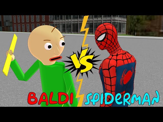 Baldi vs Spiderman vs Ironman