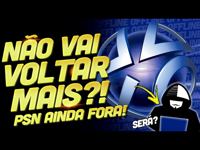 PSN CONTINUA INSTÁVEL E CASO REPERCURTE NA INTERNET