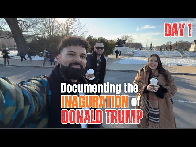 Day 1 in DC: Documenting the inauguration of Donald Trump 2025.