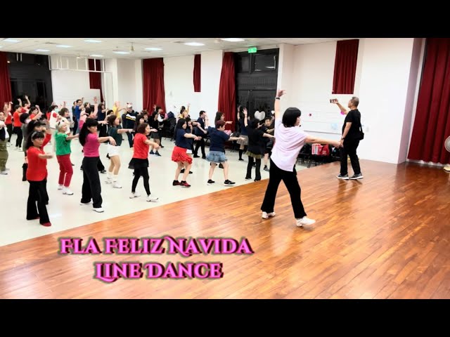 Fla Feliz Navida - Line Dance (2 Wall / Contra)