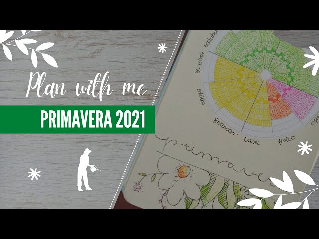 Plan with me | Primavera 2021 | Bullet Journal | BORA SIMPLIFICAR