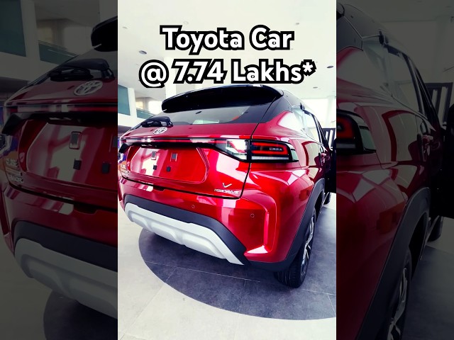 Toyota New Car @ 7.74Lakhs* #toyotataisor #taisor