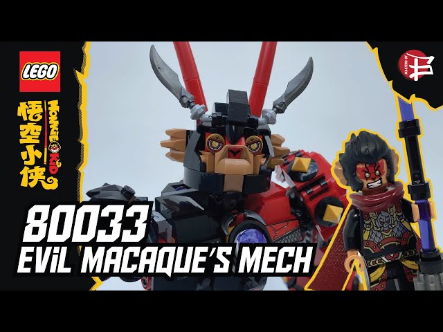 LEGO Monkie Kid 80033 Evil Macaque's Mech Early Review (2022)