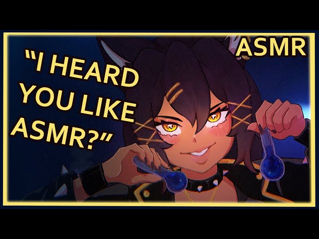 Punk Bully Catgirl Wants To Try Out ASMR | ASMR | [whispers] [assorted triggers] [ear cleaning]