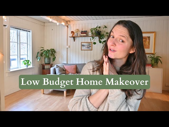 A budget home makeover! Simple changes to make a grey home feel welcoming