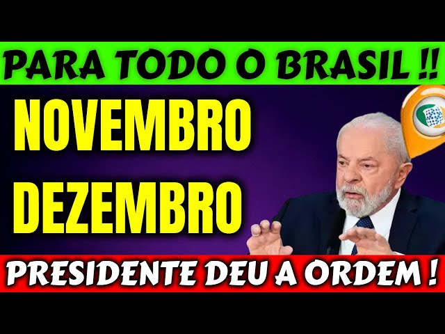 ✔️ SURPRESAS! MUDANÇAS INSS NOVEMBRO E DEZEMBRO PARA TODO O BRASIL