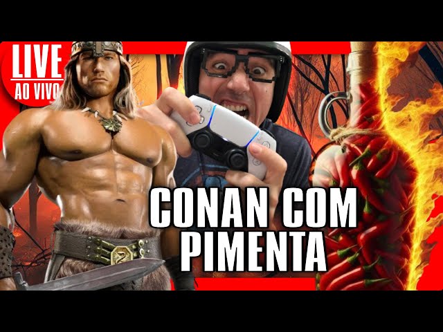 🔥🌶️⚔️  CONAN COM PIMENTA  no Mortal Kombat 1 -  PS5 PRO #mortalkombat1